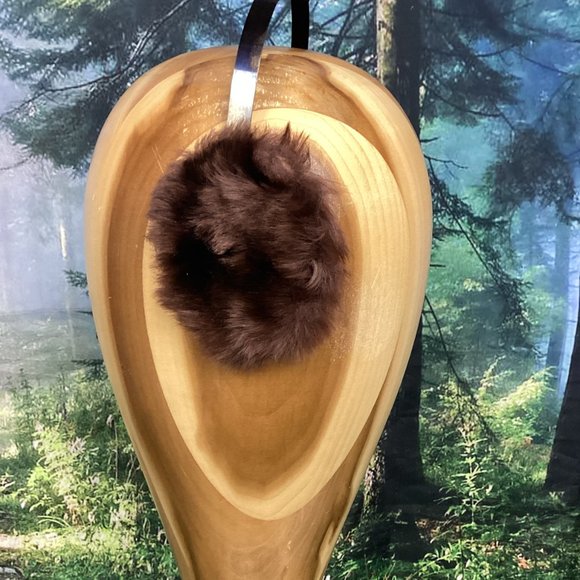 Vintage Faux Fur Brown Ear Muffs - Picture 3 of 9